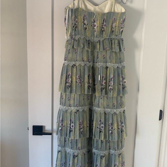 Self-Portrait Multicolor Floral Dress - Picture 3 of 5